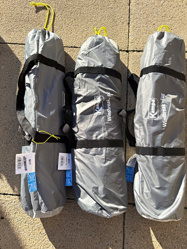 Kampa windbreak fog - grey, 500cm
